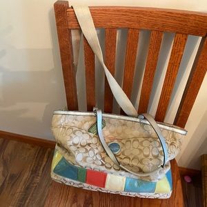 Coach diaper bag